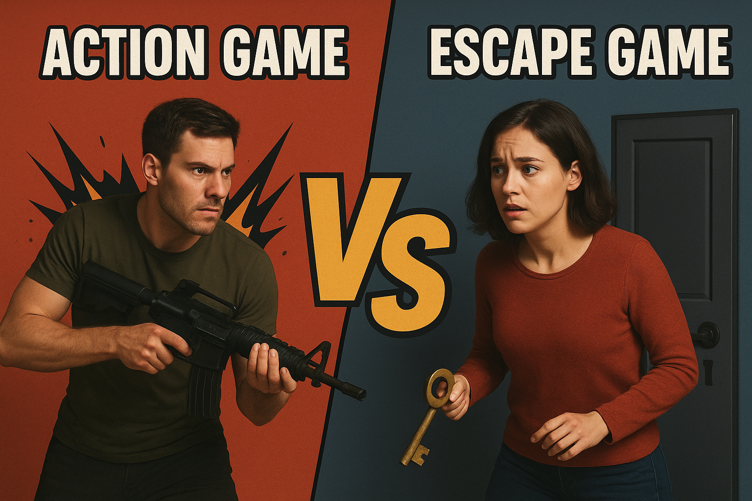 Escape Game ou Action Game ?